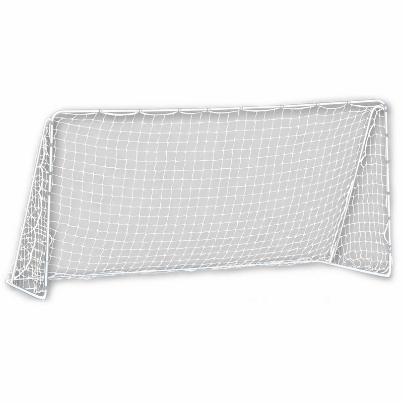 Franklin Sports Competition Steel Soccer Goal, 12 X 6 Foot, Silver