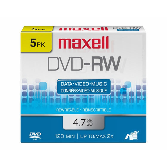 Maxell 635125 DVD-RW Disc