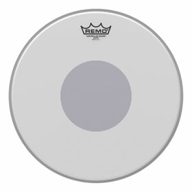 Remo Controlled Sound Coated Drum Head with Reverse Black Dot - 14 Inch