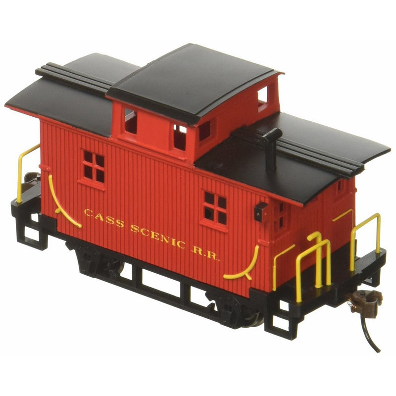 Bachmann Trains Cass Scenic R.R. Bobber Caboose-Ho Scale