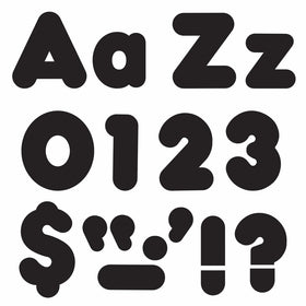 TREND enterprises, Inc. Black 4" Casual Combo Ready Letters