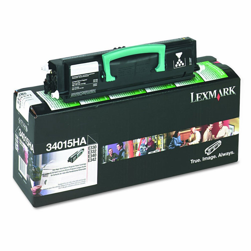 Lexmark 34015HA Return program print cartridges for ibm e330, e332, high-yield