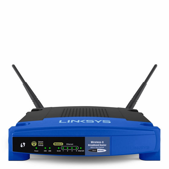 Linksys WRT54GL Wi-Fi Wireless-G Broadband Router