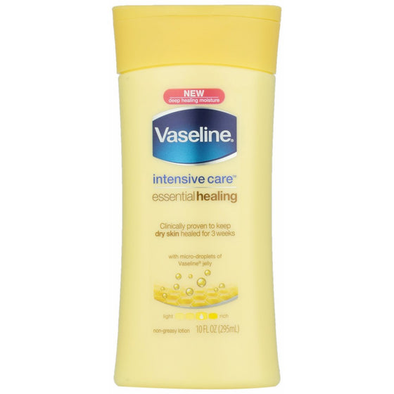 Vaseline Intensive Care Body Lotion, Essential Healing 10 oz