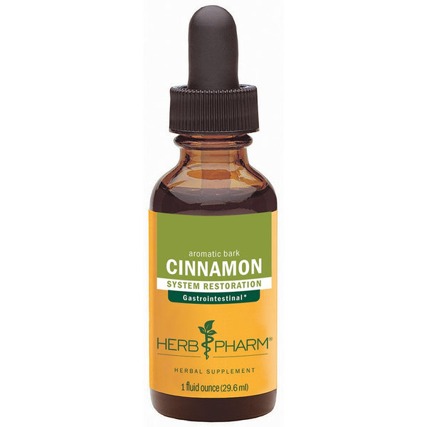 Herb Pharm Certified Organic Cinnamon Extract for Cardiovascular and Circulatory Support - 1 Ounce