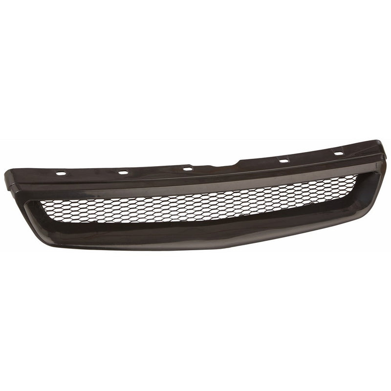 Spec-D Tuning HG-CV99TR Honda Civic Ex Dx Lx Black Type R Style Metal Mesh Front Hood Grille