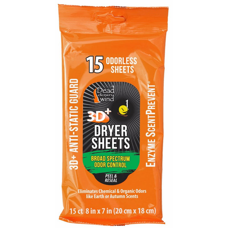 Dead Down Wind 1113Dryer Sheets (15 Pack)