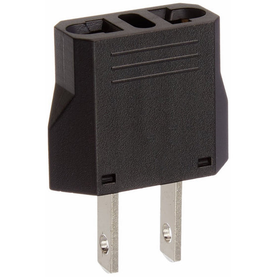 CKITZE European/Asian To American Outlet Travel Plug Adapter, 6-Pack