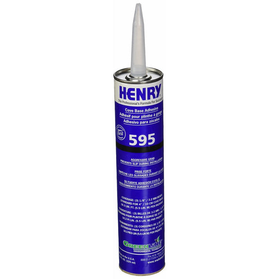Henry 3705-0184 HY59511C 11 oz Cove Base Adhesive