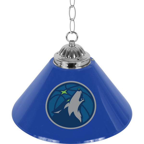 NBA Minnesota Timberwolves Single Shade Gameroom Lamp, 14"