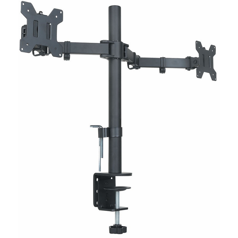 Halter Dual Monitor Stand Desk Clamp for 27-Inch LCD Monitors (YKHL2MNT)