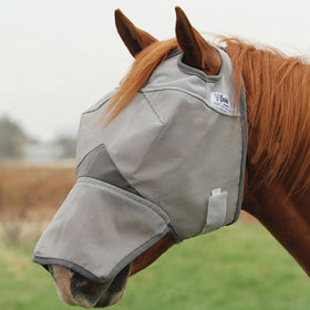 Cashel Crusader Fly Mask with Long Nose - Size: Arab, Cob, Small Quarter Horse