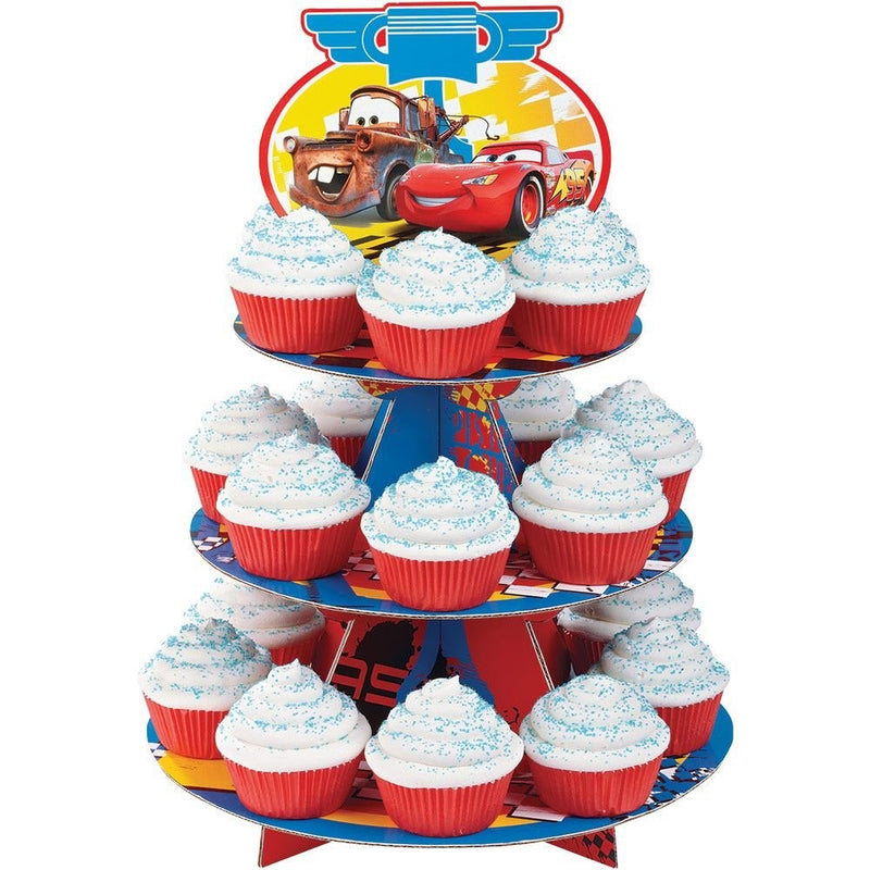 Treat Stand-Cars 12x16.25 Holds 24 Cupcakes