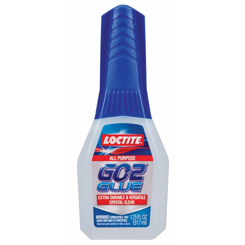 Loctite GO2 Glue All Purpose Adhesive, 1.75-Fluid Ounces (1661510)