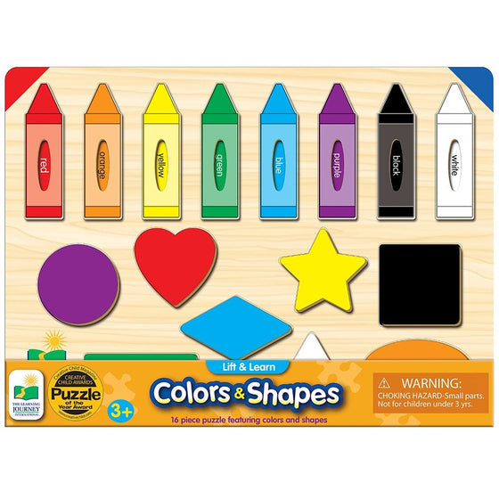 The Learning Journey Lift & Learn Colors & Shapes