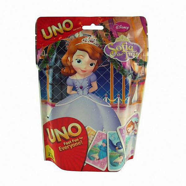 Disney Sofia the First Uno Card Game in Foil Bag