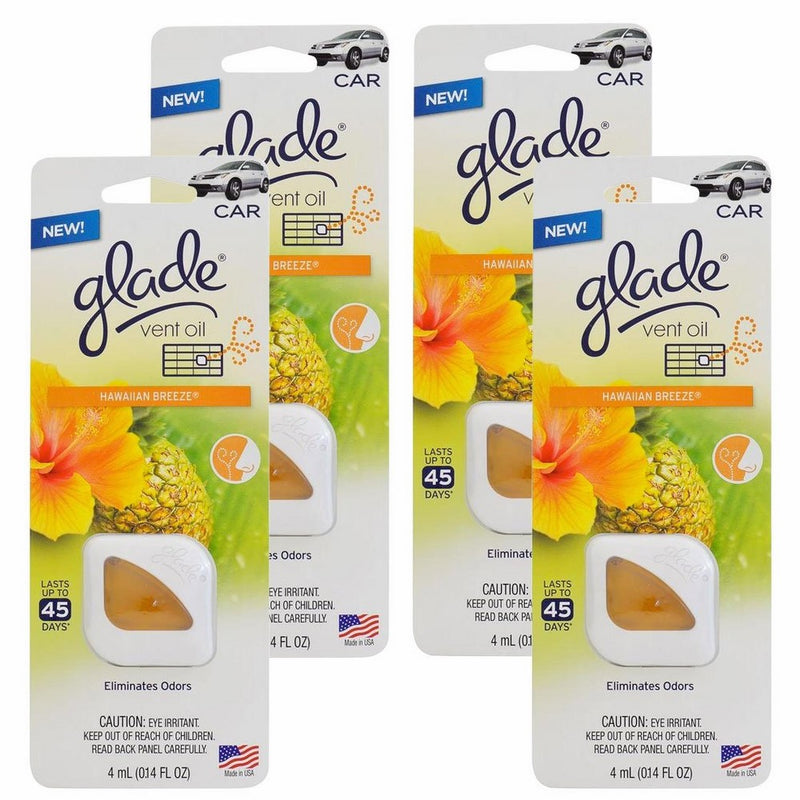 Glade Vent Oil Hawaiian B Size Ea Glade Vent Oil Hawaiian Breeze