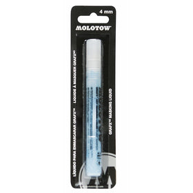 Molotow GRAFX Masking Fluid Pump Marker, 4mm, Blister Carded, 1 Each (728.002BC)