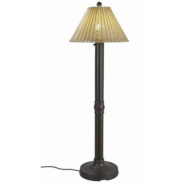 Patio Living Concepts 19207 Tahiti Outdoor Floor Lamp with 3" Tubular Body, 60"