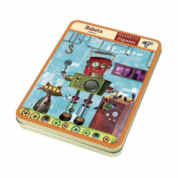 Mudpuppy Robots Magnetic Figures