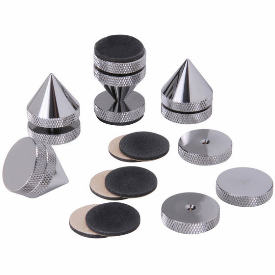 Dayton Audio ISO-4C Black Chrome Isolation Cone Set 4 Pcs.