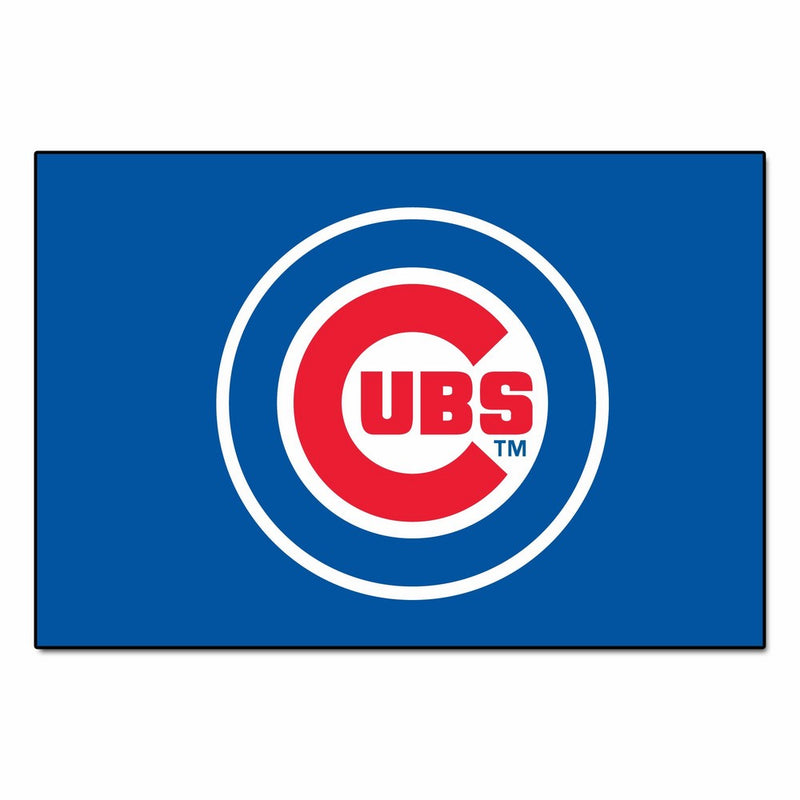 Fanmats MLB Chicago Cubs Nylon Face Starter Rug