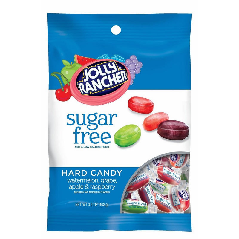 Jolly Rancher Sugar Free Assorted Hard Candy, 3.6 Ounce (Pack of 12)