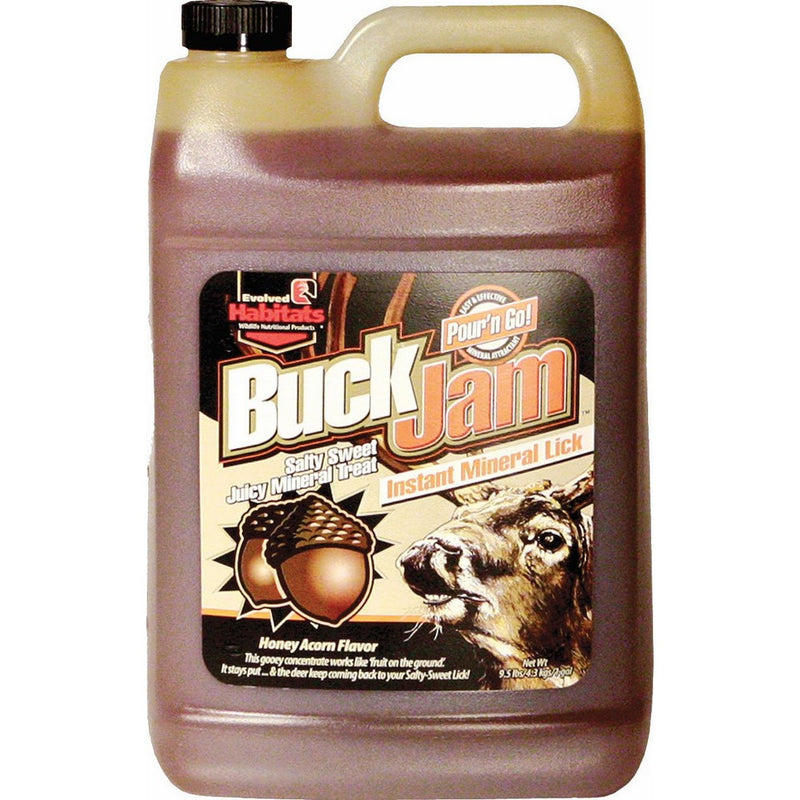 Evolved 41304 Buck Jam Honey Acorn 1 Gallon Jug