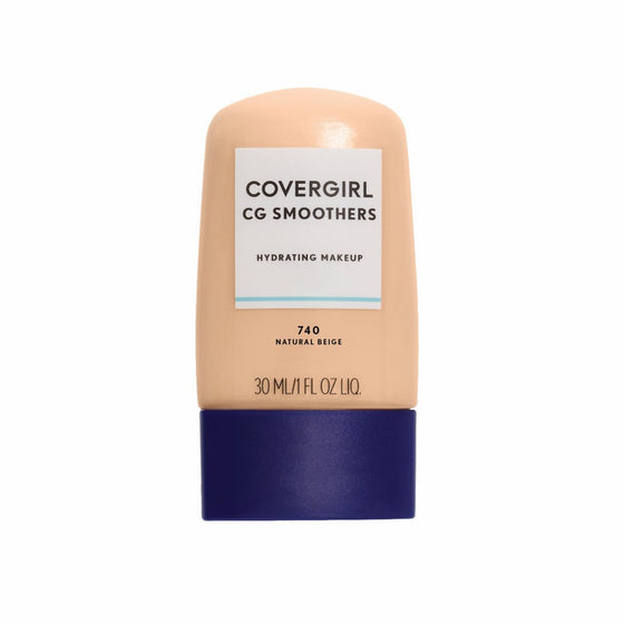 COVERGIRL Smoothers Hydrating Makeup Natural Beige, 1 oz