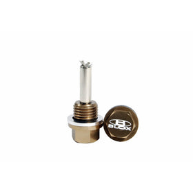 Blox Racing BXAC-00405-6 Magnetic Oil and Transmission Drain Plug Set for Honda