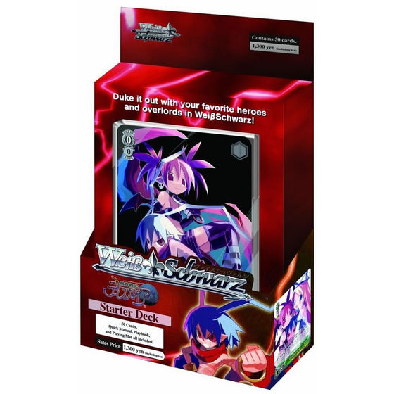 Weiss Schwarz Disgaea Starter Deck English Edition