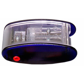 AS2M (1053121), Long Point Sharpener, sharpens in 2 steps; 2 spare blades includes. With lead pointers for 2 mm and 3.2 mm. BLUE only