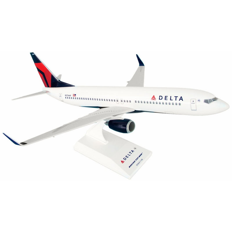 Daron Skymarks Delta 737-800 New Livery Airplane Model Building Kit, 1/130-Scale