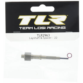 Team Losi Layshaft & Spacer: 22