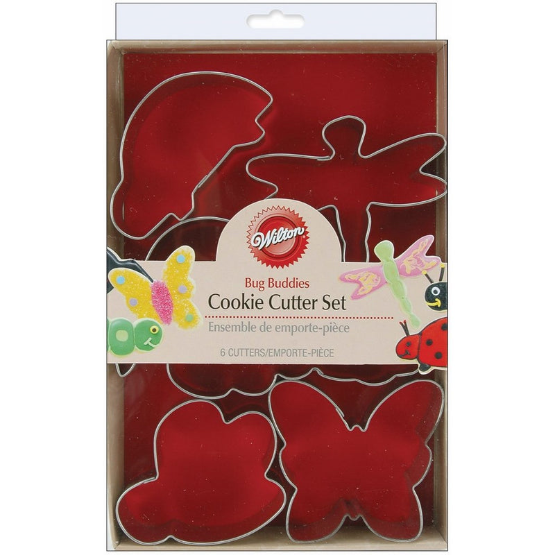 Wilton 2308-1245 Bug Buddies Metal Cutter, Set of 6