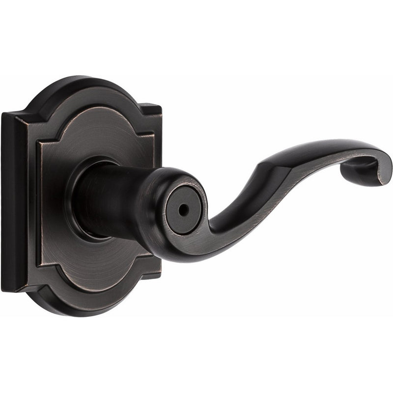 Baldwin Prestige Madrina Bed/Bath Lever in Venetian Bronze