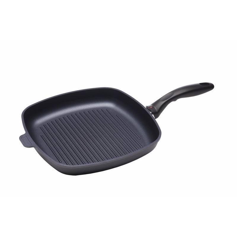 Swiss Diamond Induction Nonstick Square Grill Fry Pan - 11 x 11