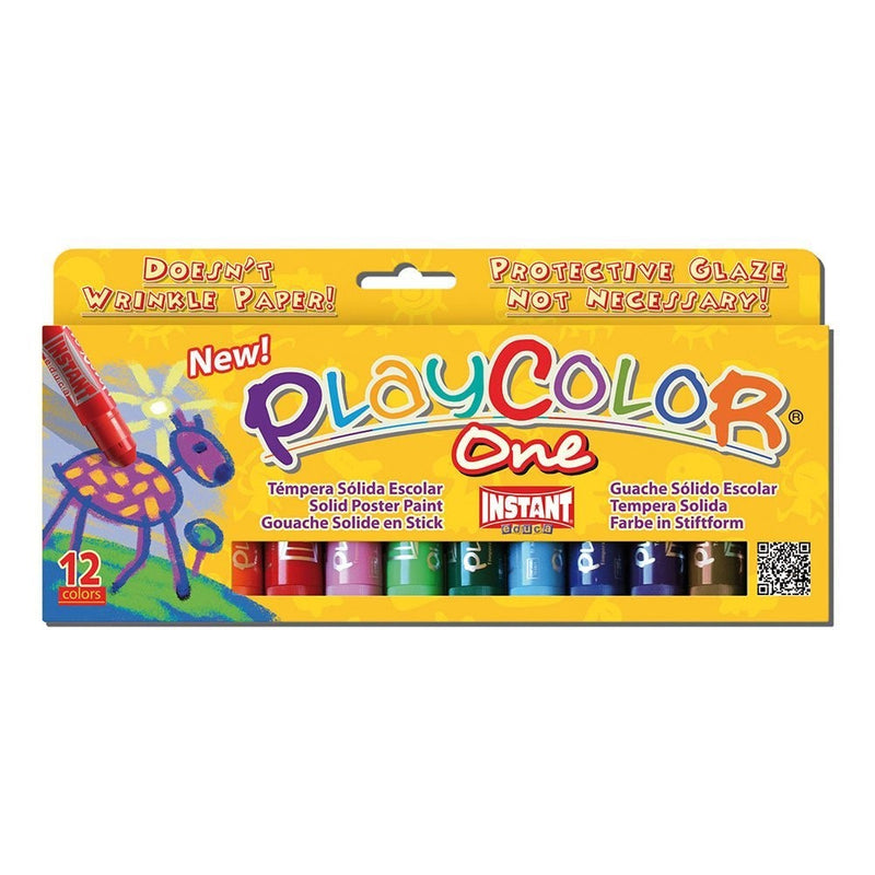 Jack Richeson 2610731 Paycolor Kids Poster Paint 12 Colors, Solid