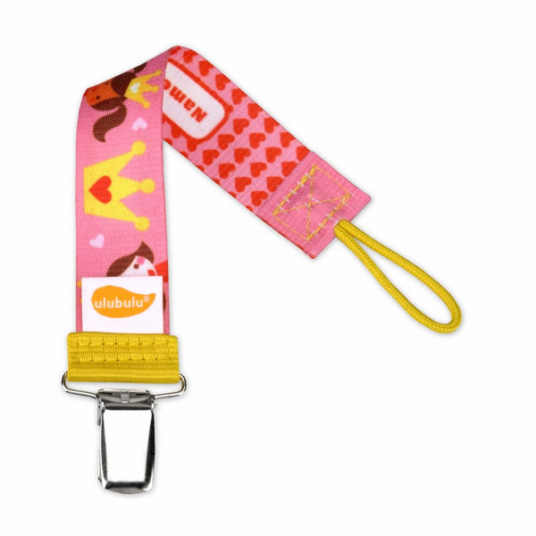 Ulubulu Universal Pacifier Clip - Princess