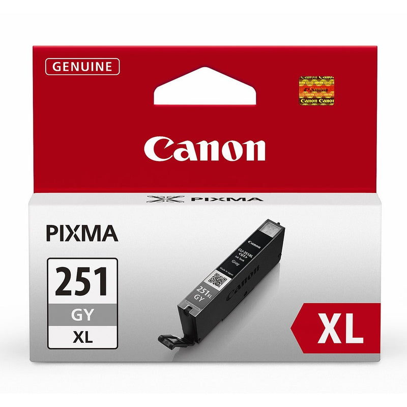 Canon CLI-251XL Gray Ink Tank, Compatible to MG7520, MG7120, iP8720 and iX6820