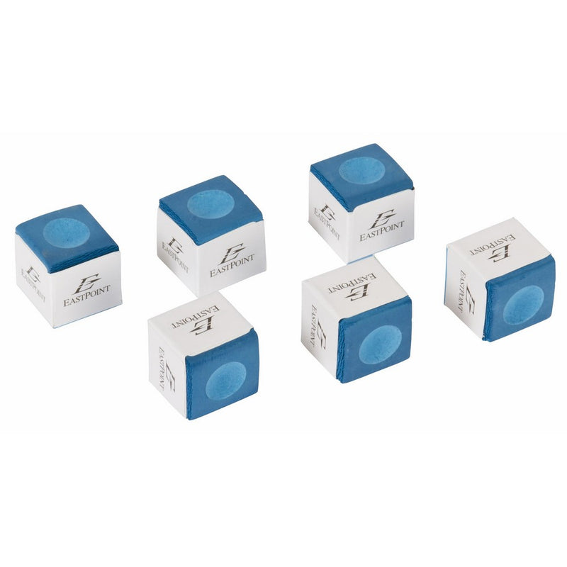 EastPoint Sports Billiard Chalk, 6 Pack