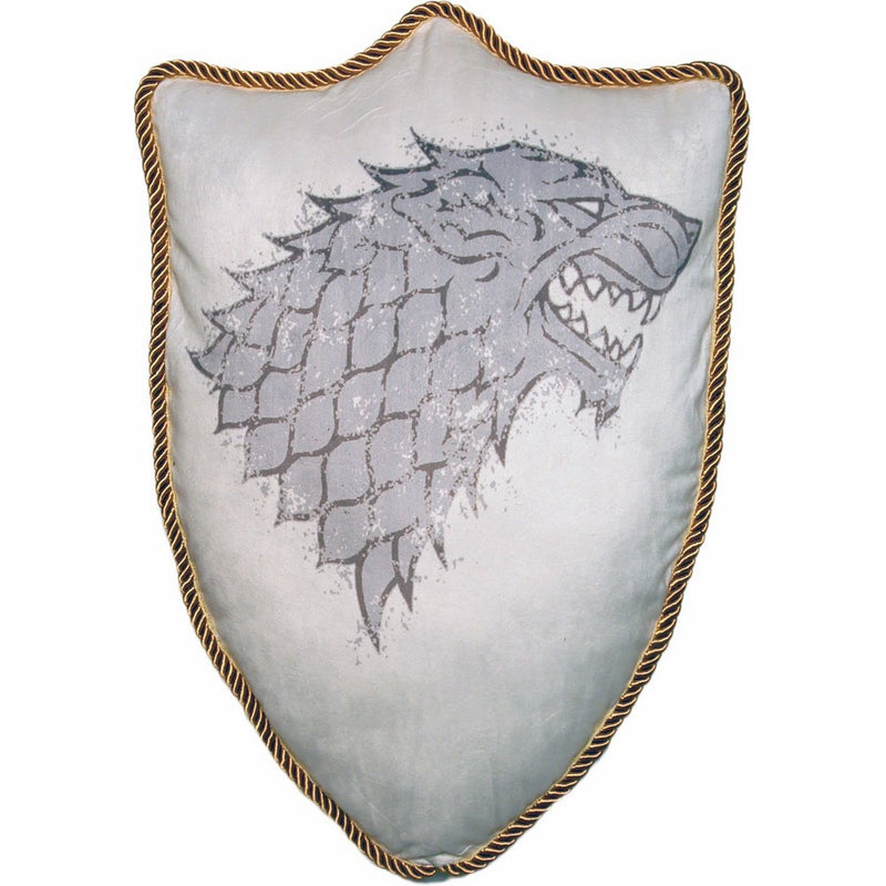 Factory Entertainment Game of Thrones House Stark Direwolf Sigil Throw Plush Pillow