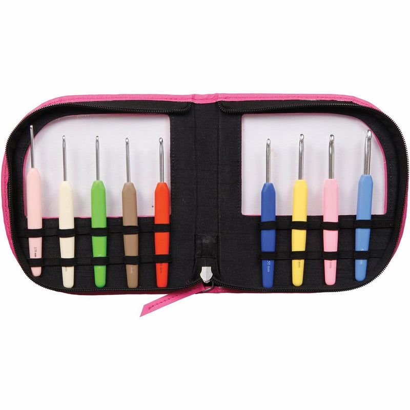 Knitter's Pride KP600332 Waves Aluminum Crochet Hook Set