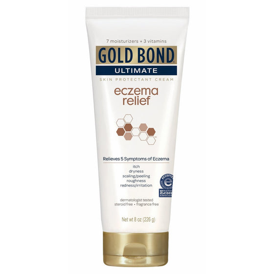 Gold Bond Ultimate Eczema Relief Skin Protectant Cream, 8 Ounce