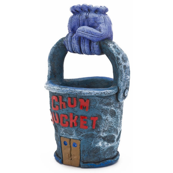 Spongebob Squarepants Chum Bucket Aquarium Ornament, 4.25 by 2-1/2 by 2-1/4-Inch