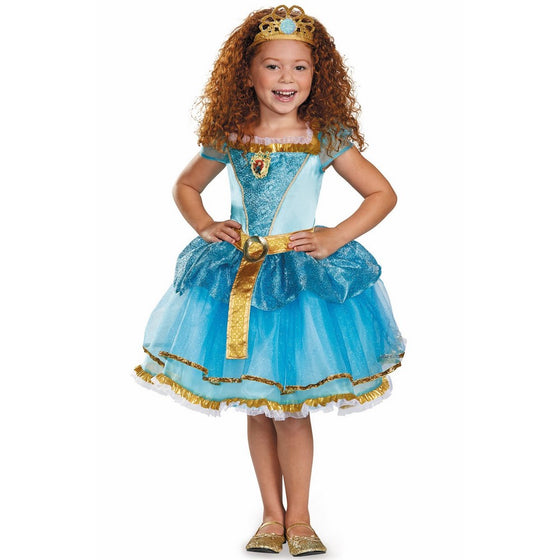 Disguise Disney Pixar Brave Merida Tutu Prestige Girls Costume, Small/4-6x
