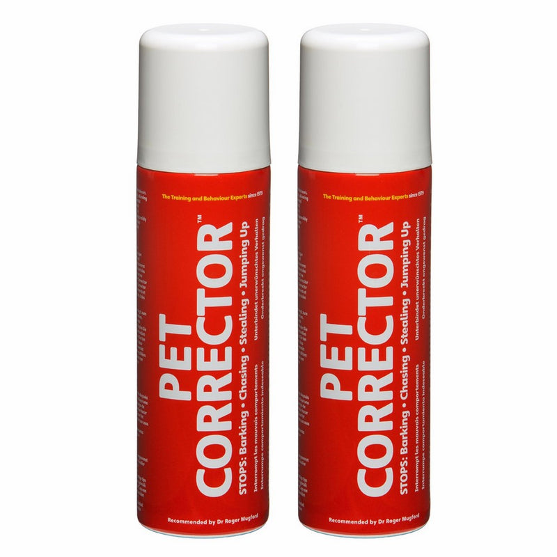 The Company of Animals Pet Corrector Bad Behavior and Training Aid - Quickly Stops Barking, Jumping, Digging, Chewing – Harmless and Safe- 200ml, Pack of 2