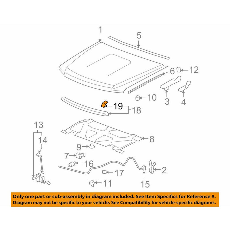 Genuine GM Retainer Part No. 11561788