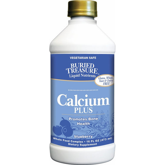 Buried Treasure Calcium Plus Blueberry Vitamins, 16 Ounce