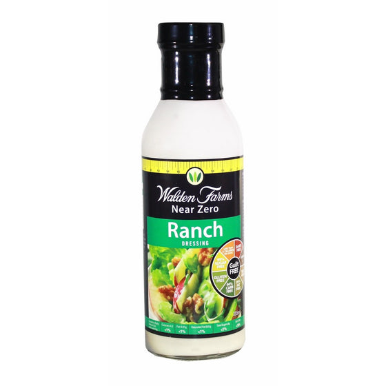 Walden Farms, Dressing, Ranch, Low Calorie, Fat Free, 12 oz